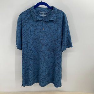 Banana Republic Polo Geometric Print Mens Size XL